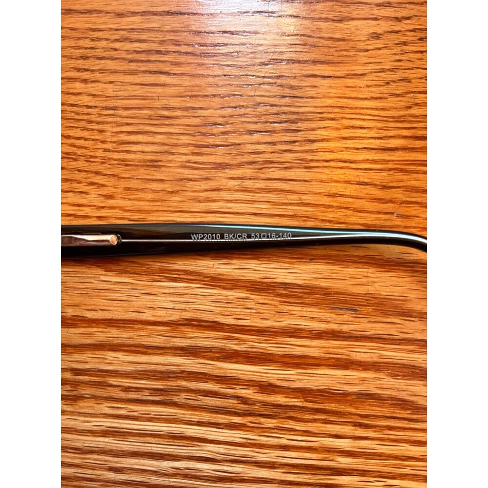 Black Rectangular Eyeglasses Frames - Picture 3 of 3